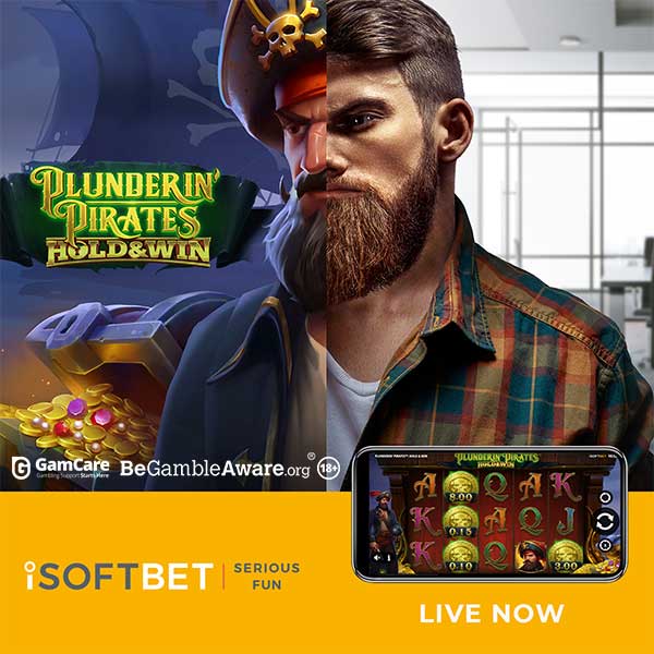iSoftBet braves the storm in latest release Plunderin’ Pirates: Hold & Win
