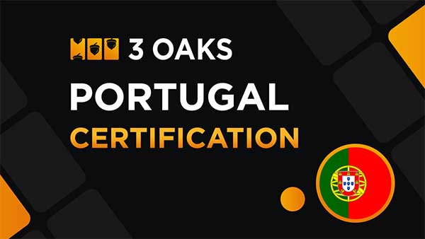 3 Oaks Gaming obtains Portugal certification