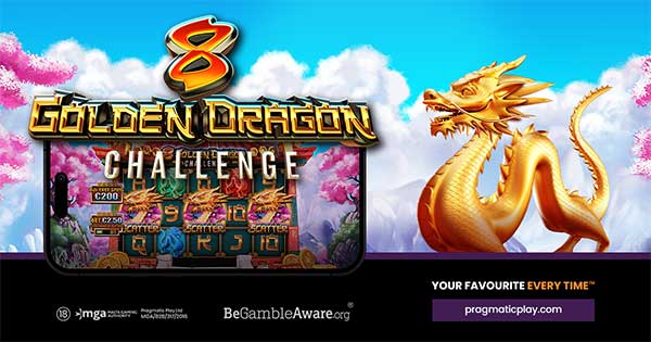 Harness the power of mythical beasts in Pragmatic Play’s 8 Golden Dragon Challenge