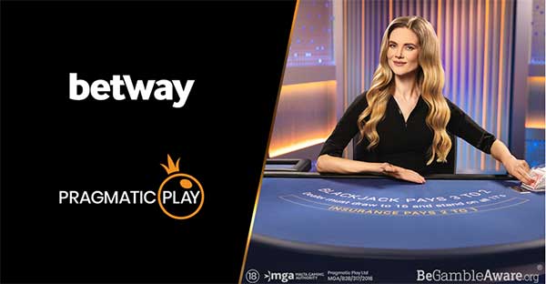 Pragmatic Play takes dedicated Betway Blackjack studio live