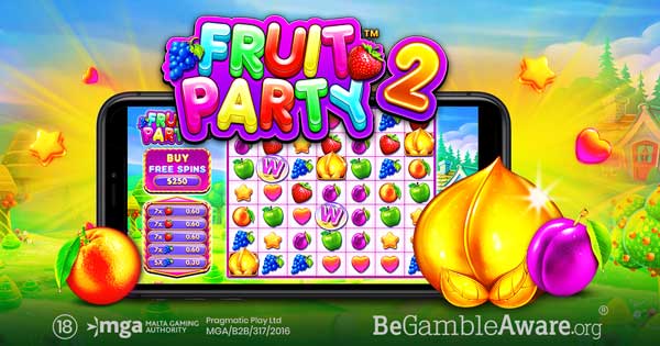 Pragmatic Play back with juicier wins than ever in Fruit Party 2