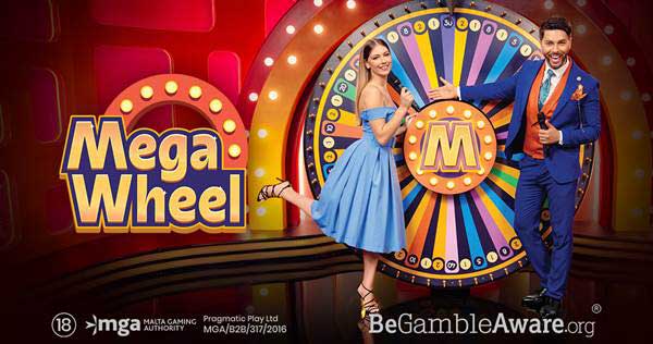 Pragmatic Play reveals Mega Wheel – its first live casino game show