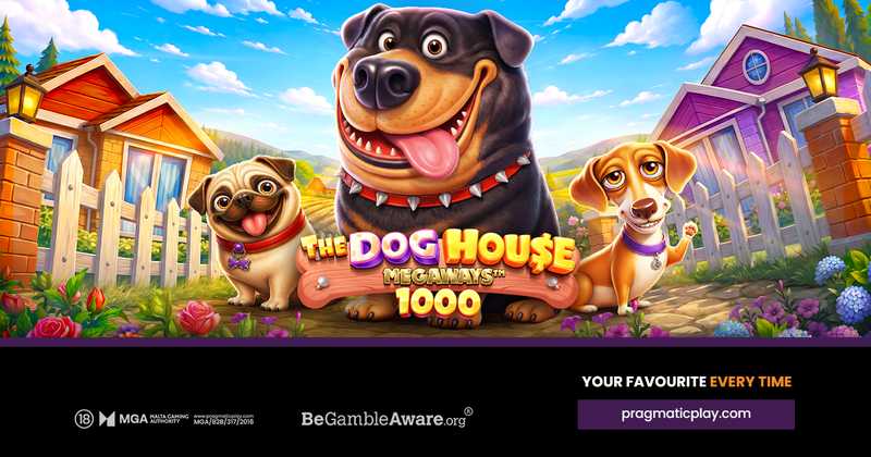 Pragmatic Play fetches massive multipliers in The Dog House Megaways™ 1000
