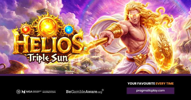 Pragmatic Play unveils shining scatters in Helios – Triple Sun