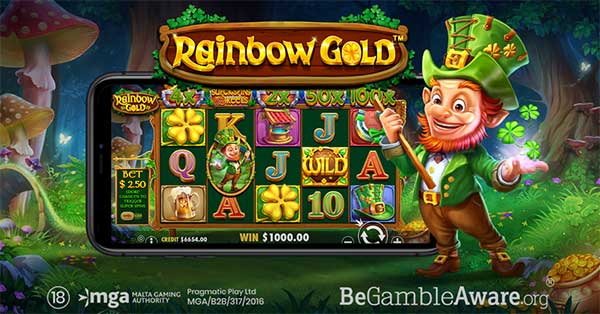 Pragmatic Play heads to the Emerald Isle in Rainbow Gold™