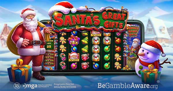 Pragmatic Play awards festive multipliers in Santa‘s Great Gifts™