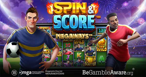 Pragmatic Play hits the back of the net with Spin & Score Megaways™ 