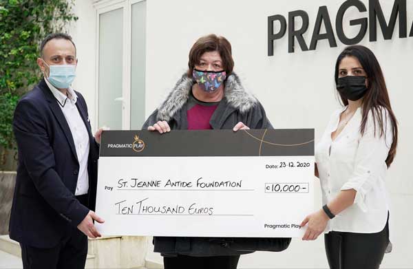 Pragmatic Play gives back during the holidays with a €30,000 donation