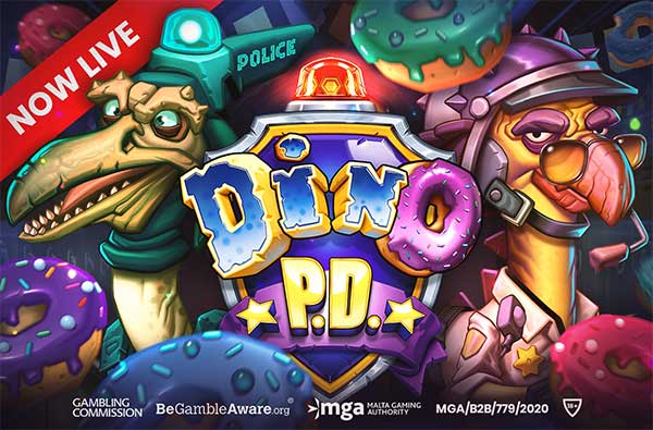 Raptors return in Push Gaming’s latest release Dino P.D. 