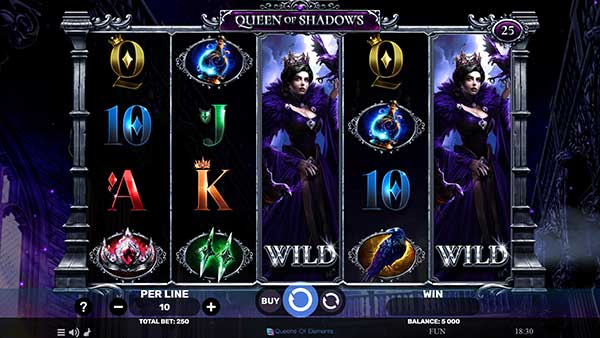 Spinomenal casts more magic with its Queen of Shadows slot