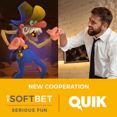 iSoftBet grows aggregation offering with Quik Gaming 