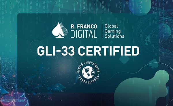 R. Franco Technologies achieves GLI Certification for IRIS Platform