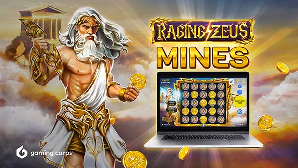 Ancient Treasures Revealed in First Slot + Mine Combination Game Series with Raging Zeus Mines