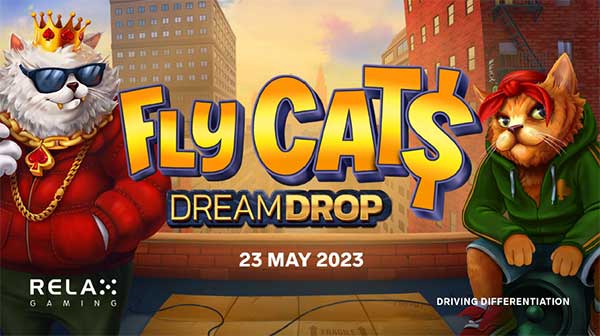 Relax Gaming expands Dream Drop portfolio with launch of Fly Cat$