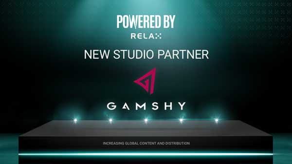 Relax Gaming signs Gamshy as new Powered By Relax partner