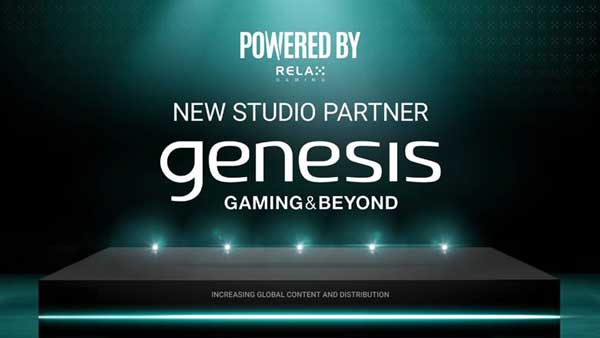 Relax Gaming adds Genesis Gaming to Powered By partner network