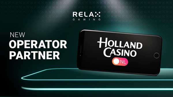 Relax Gaming cooperates with Holland Casino for Netherlands Launch