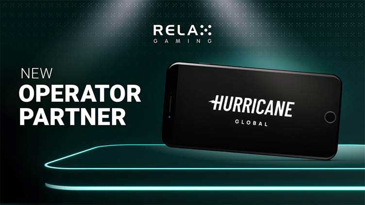 Relax Gaming goes live with Hurricane Global brands