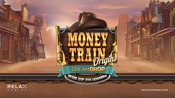 Legendary titles combine in Relax Gaming release Money Train Origins Dream Drop