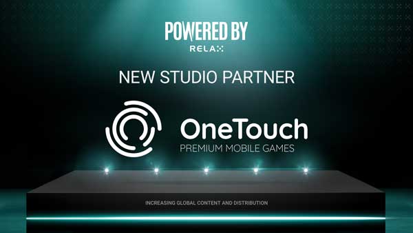 Relax Gaming signs OneTouch as latest Powered By Relax partner