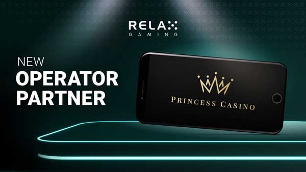 Relax Gaming launches with Princess Casino