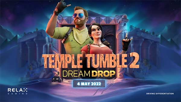 Relax Gaming unveils Temple Tumble 2 Dream Drop