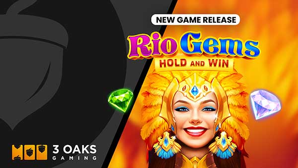 3 Oaks Gaming launches latest sparkling slot Rio Gems
