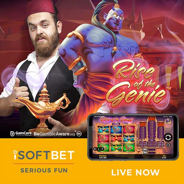 iSoftBet grants plenty of wishes with the launch of Rise of the Genie™