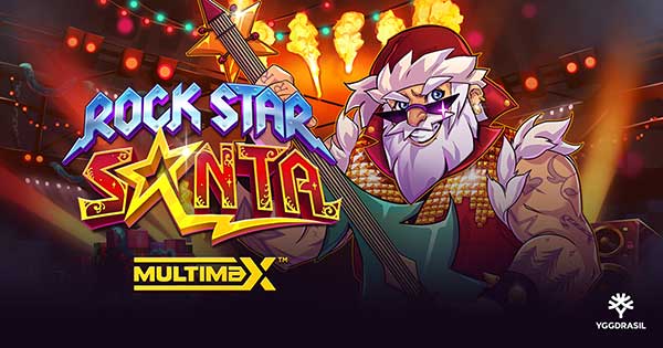 Yggdrasil fires up festive fun with Rock Star Santa MultiMax™