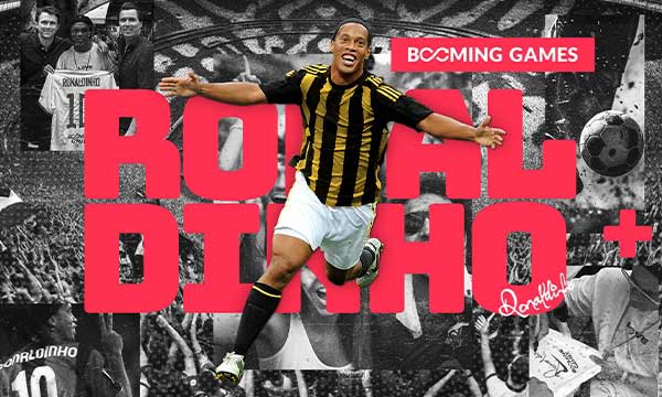 Booming Games Secures Partnership Agreement with Brazilian Football Legend Ronaldinho Gaúcho