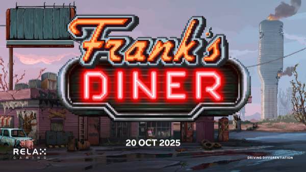 Relax Gaming serves up sizzling wins in post-apocalyptic release Frank’s Diner