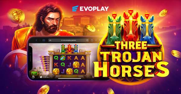 The battle for Troy returns in Evoplay’s Three Trojan Horses