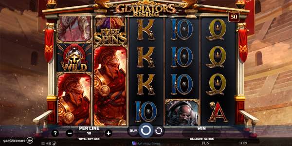 Spinomenal releases legendary Gladiator Rising 