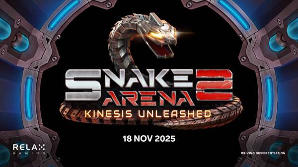Relax Gaming unleashes new take on classic action with Snake Arena 2: Kinesis Unleashed