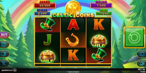 Spinomenal expands Hold & Hit 3×3 series with Celtic Coins