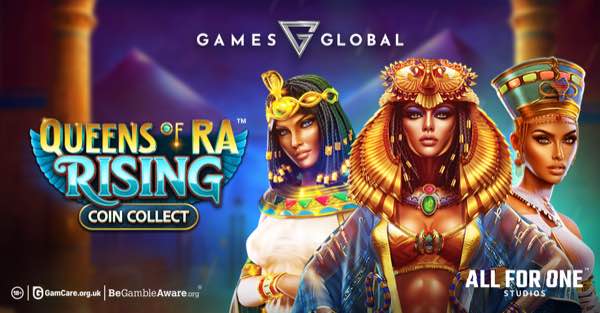 Games Global and ALL FOR ONE Studios™ unlock ancient rewards in Queens of Ra Rising Coin Collect™
