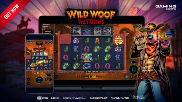Gaming Corps heads back to the Wild West with  Wild Woof Returns
