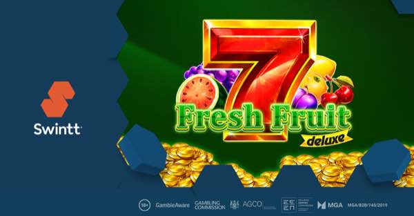 Swintt serve up a tasty retro slot treat in Fresh Fruit Deluxe