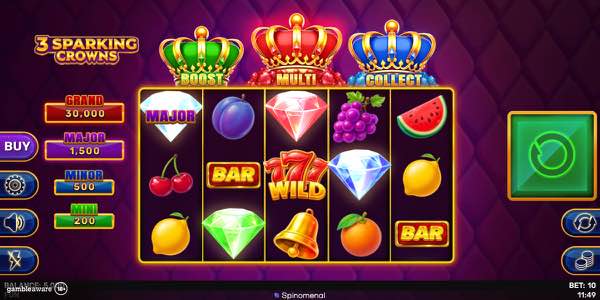 Spinomenal dazzles with the launch of 3 Sparking Crowns