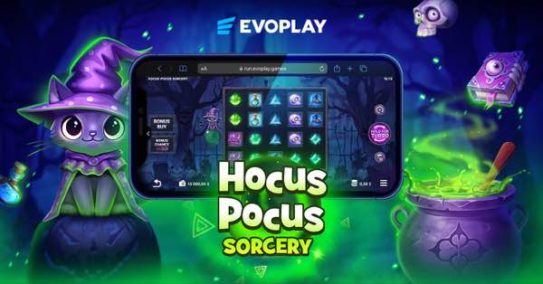Evoplay brews spooky delights in mystical release Hocus Pocus Sorcery