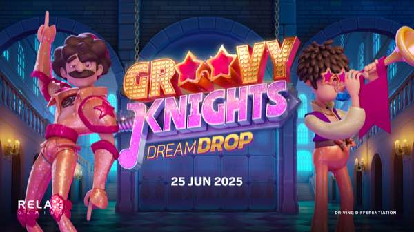 Relax Gaming gets the party started with Groovy Knights Dream Drop