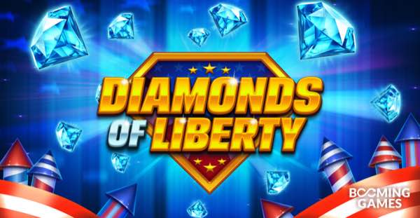 Booming Games Releases All-American Slot Diamonds of Liberty