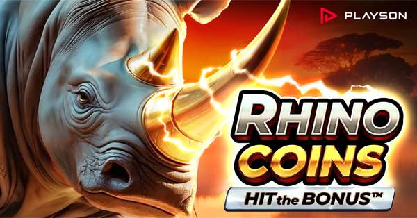 Layered bonus pathways await in Playson’s Rhino Coins: Hit the Bonus™