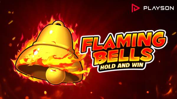 Fiery stacked multipliers lead the way in Playson’s Flaming Bells: Hold and Win