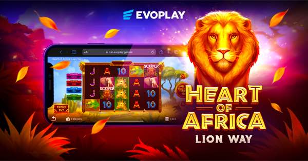 Evoplay heads on a safari adventure in Heart of Africa: Lion Way