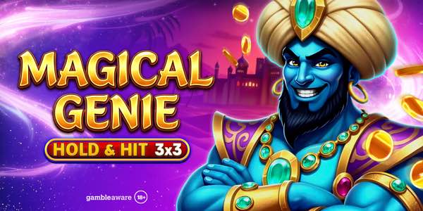 Spinomenal unveils Magical Genie – Hold & Hit 3×3
