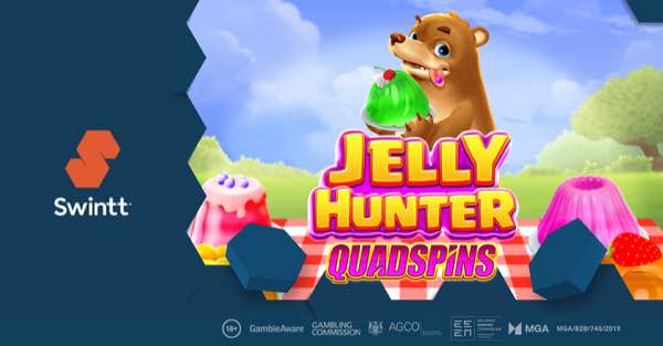 Swintt unveil a new sweet treat in Jelly Hunter Quadspins