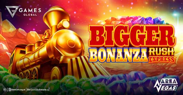Games Global and AreaVegas Games fuel Rush Express™ franchise with sequel Bigger Bonanza Rush Express™