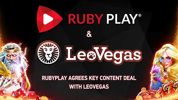 RubyPlay agrees key content deal with LeoVegas 