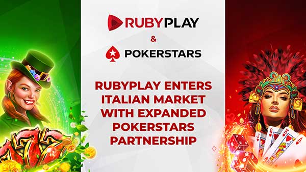 RubyPlay enters Italian market with expanded PokerStars partnership